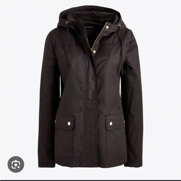 NWT JCrew Mercantile (Factory) Water Resistant Rain Jacket - Picture 1 of 8